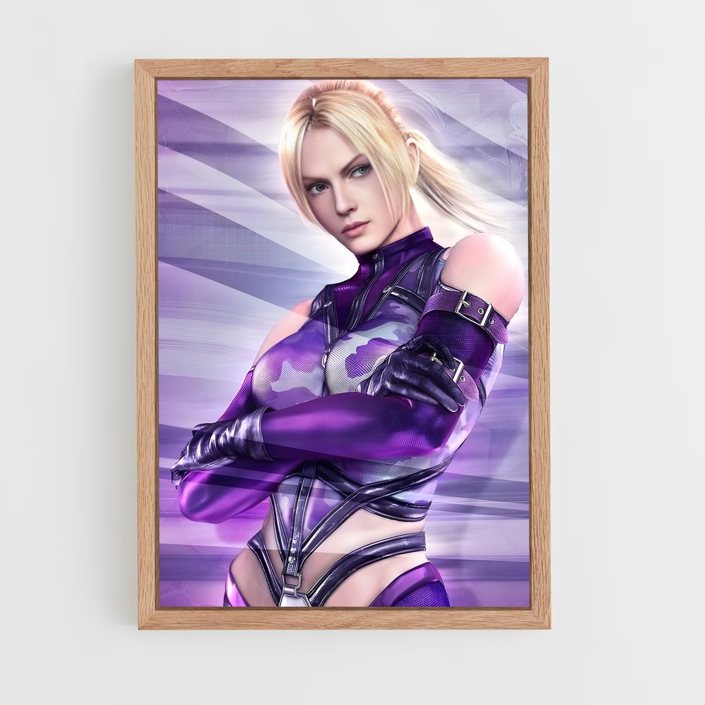 Poster Purple Samurai – affiche Tekken (vue 4)